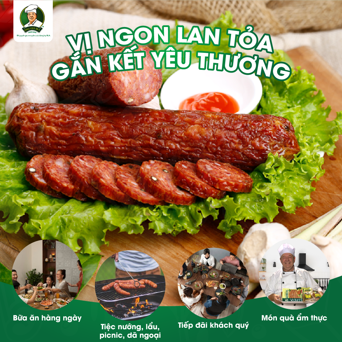 [Chỉ Giao Hà Nội] Salami Tiêu đỏ 200g