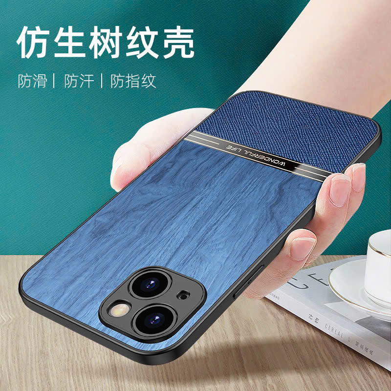 Ốp lưng họa tiết vân gỗ sang trọng cho Iphone Xr – Hàng Nhập Khẩu 