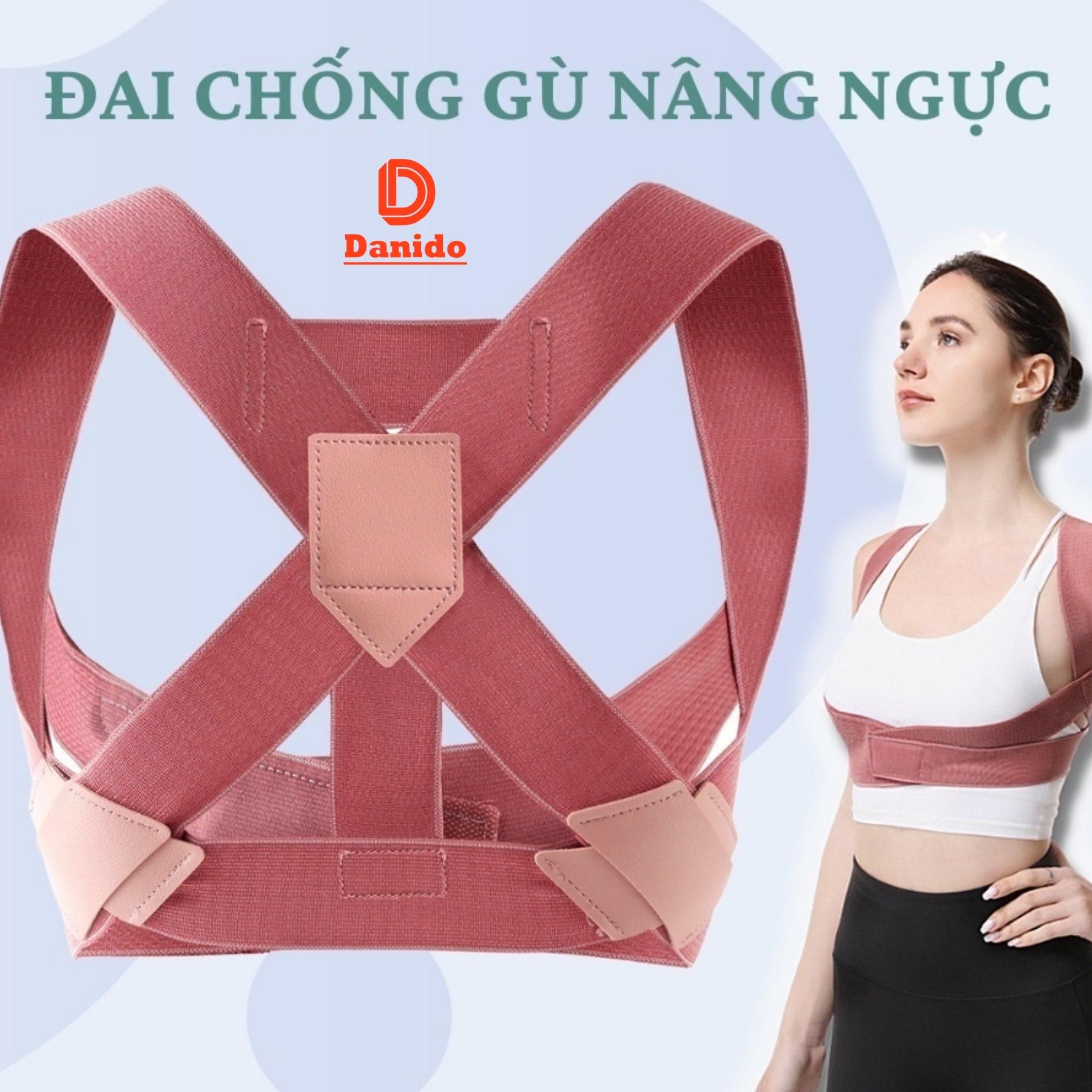 Đai chống gù lưng cải tiến 4.0 mới giúp định hình lưng thẳng khi tập thể dục thể thao - Hàng chính hãng D Danido