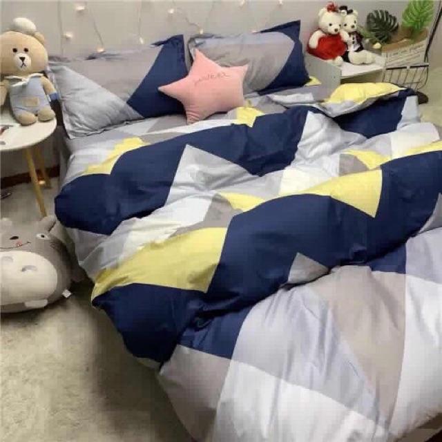 Set Cotton Poly Hoạ Tiết Hàng nhập nguyên set