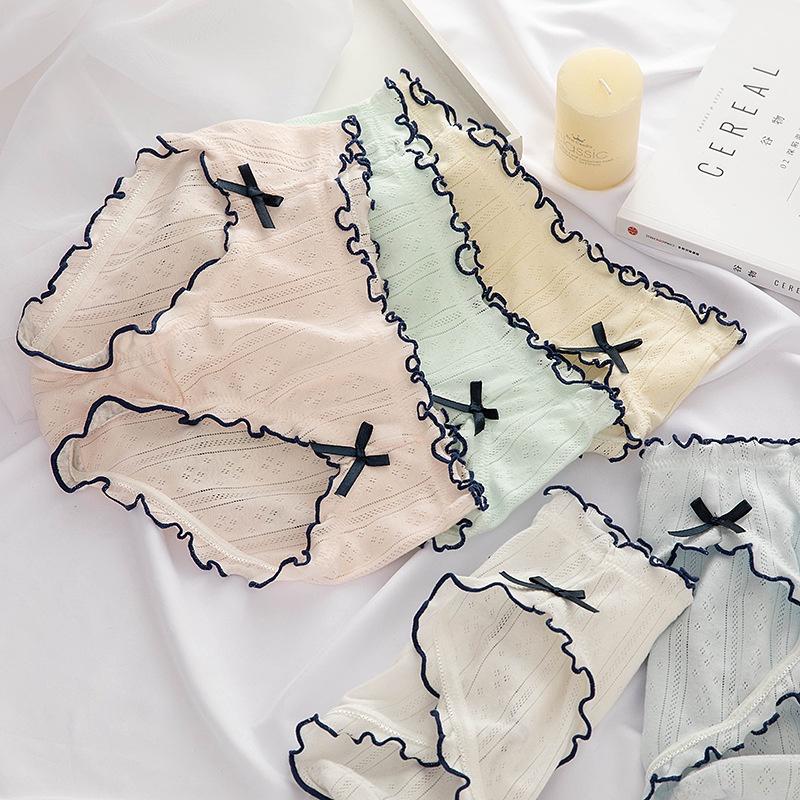 Quần Lót Nữ Cotton Thoáng Khí Thời Trang Ngang Eo . Hàng Loại Đẹp.
