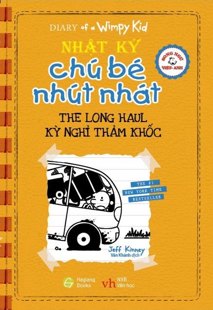 Hình ảnh Song Ngữ Việt - Anh - Diary Of A Wimpy Kid - Nhật Ký Chú Bé Nhút Nhát: Kỳ Nghỉ Thảm Khốc - The Long Haul