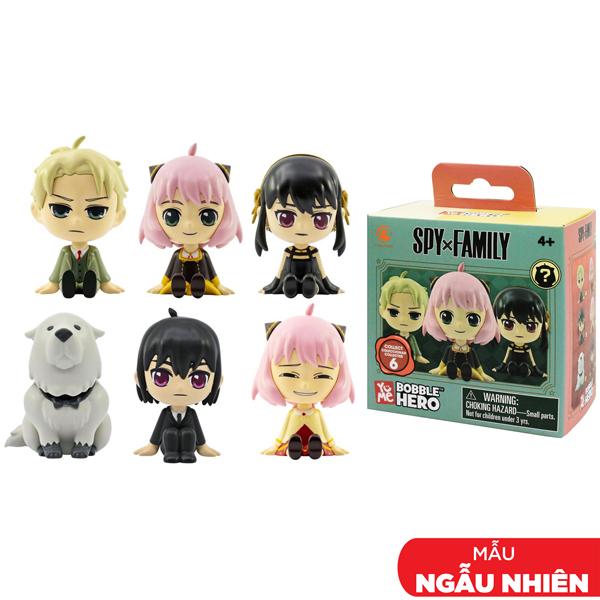 Đồ Chơi Gia Đình Điệp Viên Bobble Head Series 1 Spy X Family - YuMe SXF11520 (Mẫu Sản Phẩm Bên Trong Là Ngẫu Nhiên)
