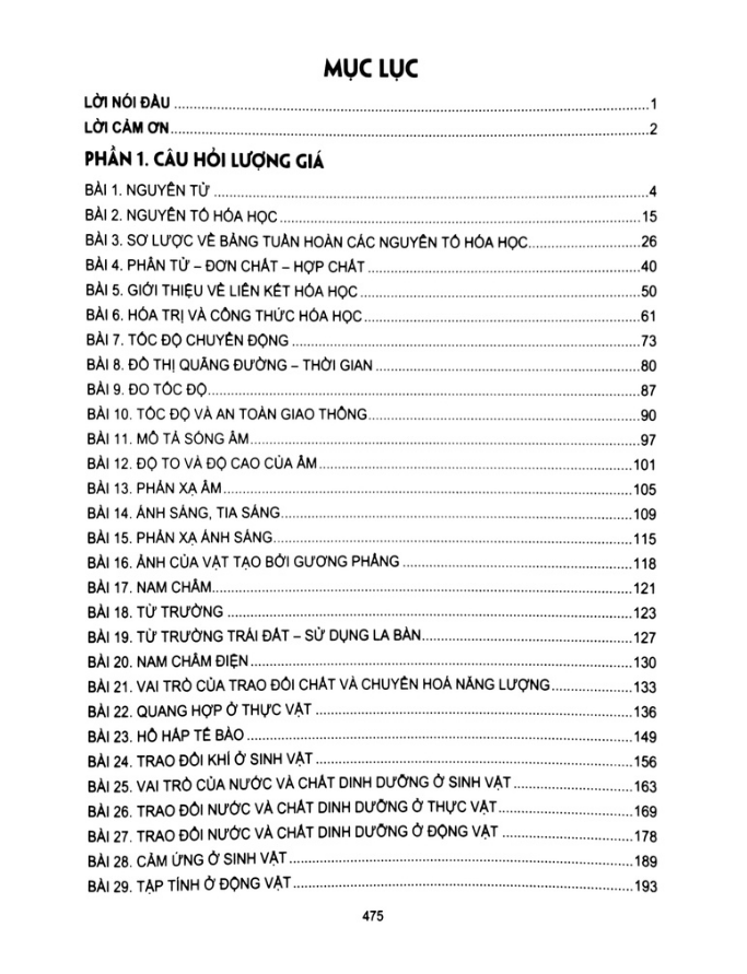 Sách - Combo Chuyên Đề Bài Tập Khoa Học Tự Nhiên 7 + Tư Duy Giải Tự Luận - Khoa Học Tự Nhiên 7