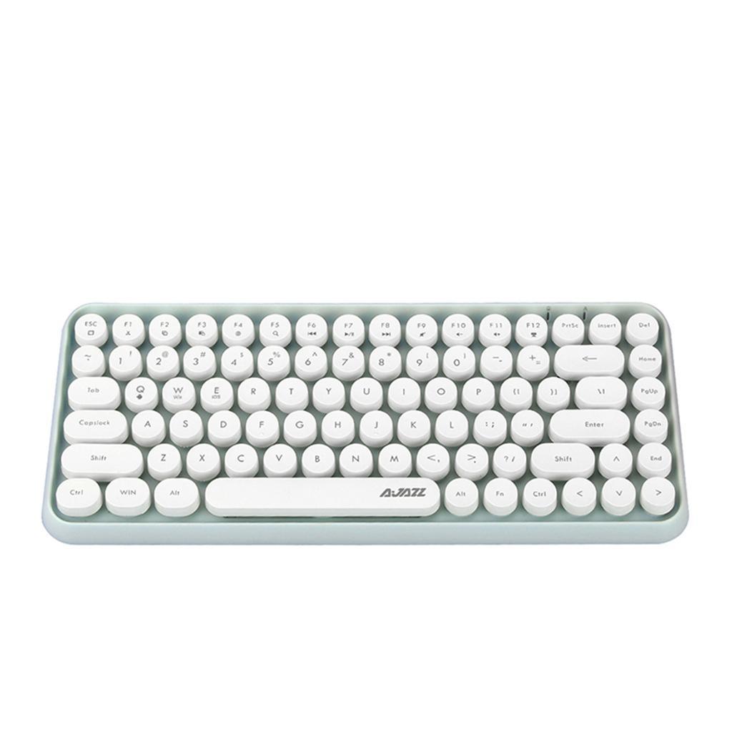Mini 84 Keys Wireless Keyboard for Multi-Color Multi-Color