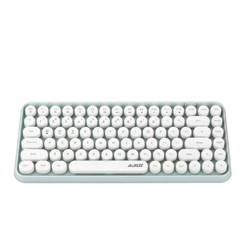 Mini 84 Keys Wireless Keyboard for Multi-Color Multi-Color