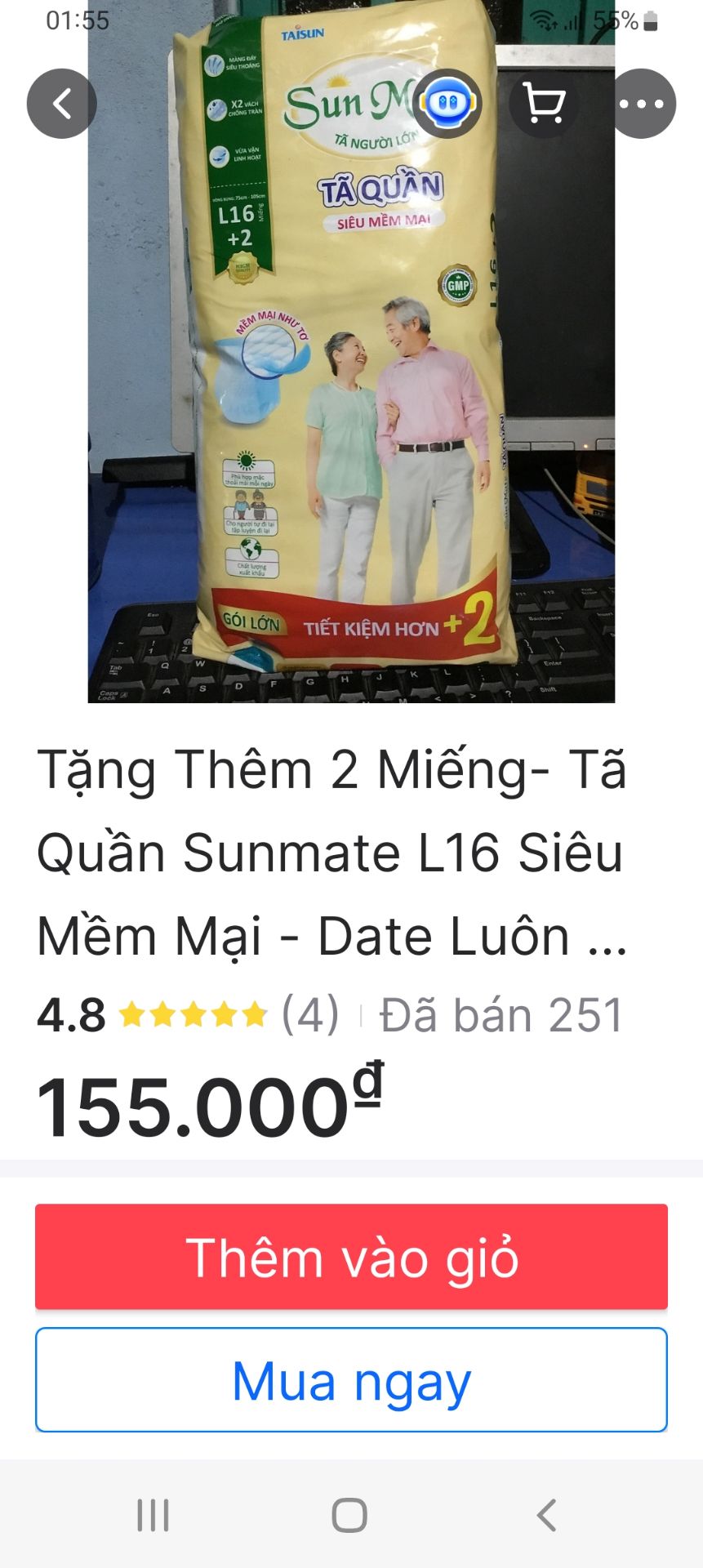 (*) Đánh giá không tính điểm
Sản phẩm tốt. 

Điểm trừ: nhân viên giao hàng. Hóa đơn là 1.678.320 đồng, tui trả 1.678.000 vì không có tiền lẻ. Nhân viên giao hàng đứng đôi co đòi cho bằng được tròn số 1.679.000. Khách thương cho thêm tiền là chuyện của khách. Nhưng tự ý đứng đôi co chỉ vì 1.000 sẽ gây khó chịu, ai mà muốn cho.