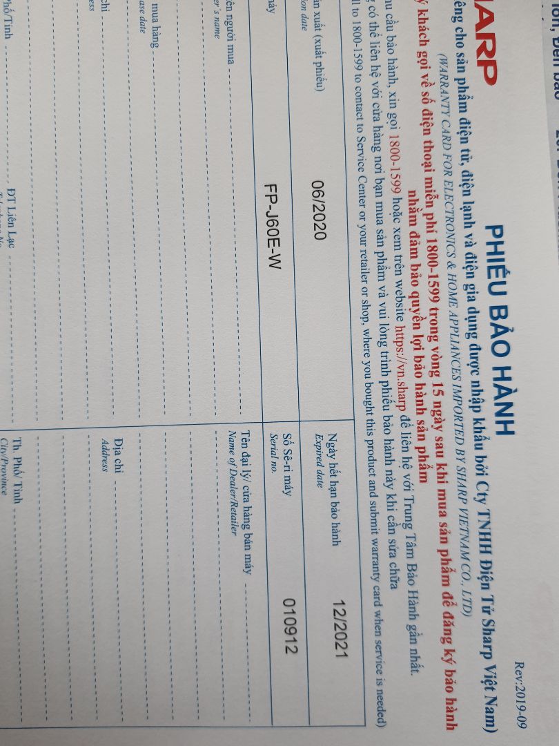 chất lượng thì phải sau 1 thời gian thì mới đánh giá được. Nhưng thời gian giao hàng của tiki khá nhanh.
Mua tháng 12/2021 nhưng hạn bảo hành lại hết vào tháng 12/2021 ? chất lượng thì phải sau 1 thời gian thì mới đánh giá được. Nhưng thời gian giao hàng của tiki khá nhanh.
Mua tháng 12/2021 nhưng hạn bảo hành lại hết vào tháng 12/2021 ?