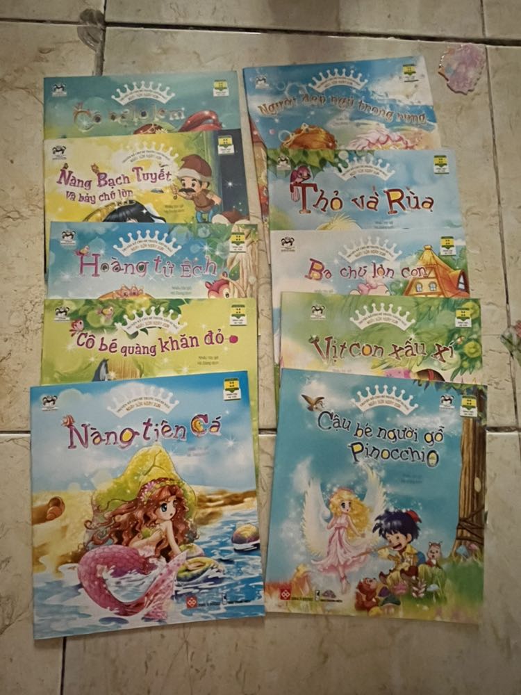 Sách in đẹp, các câu chuyện cổ tích hay