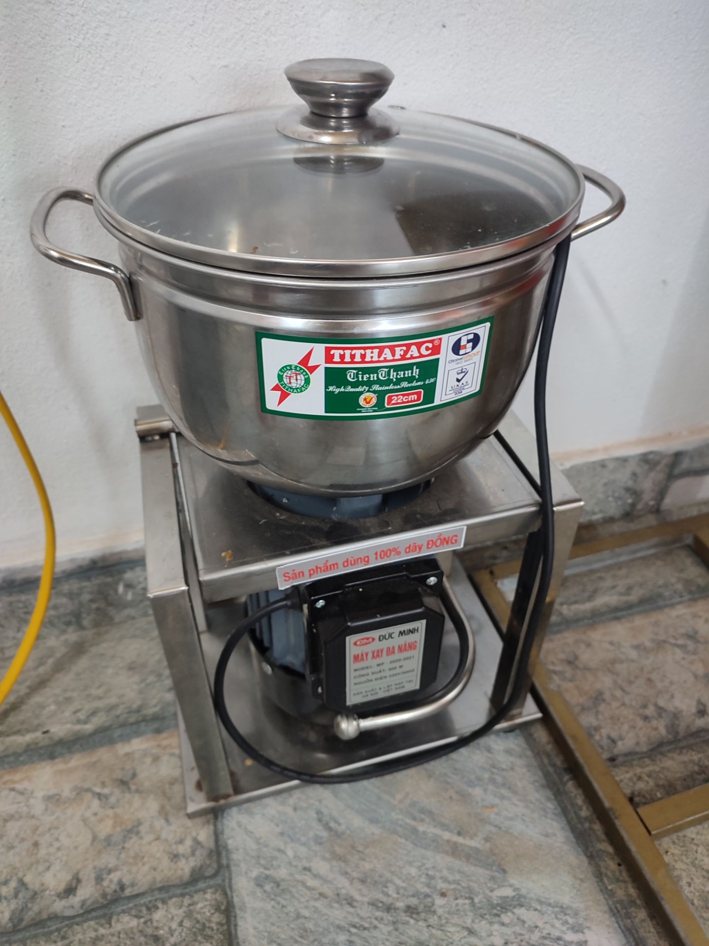 Dùng thử thấy máy thái đc nhưng lát hành tỏi bắn lung tung. Giá rẻ nên ko đòi hỏi nhiều, mua dùng thử.