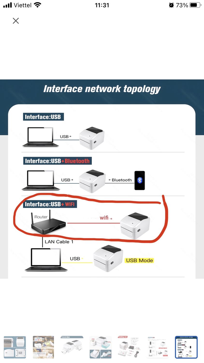 Nhận máy thì trầy , nhìn như máy cũ - in mờ . Đồi trả thì bảo dùng rồi .không trả dc . Giấy đang in máy khác có mờ đâu - mà thôi . 
Có triệu mấy mà bên bạn bỏ uy tín rồi . Bán máy thì rõ để kết nối usb - wifi . Nhưng nhận máy thì bảo máy chỉ kết nối wifi qua Lan . Này là *** khách rồi . 
Nếu quảng cáo là kết nối wifi  để thu hút thì phân loại cổng chọn mua phải để đúng - usb - lan hoặc usb - wifi chứ . Kết nối lan và wifi khác nhau mà .  
Mình đã tìm hiểu và trên hình ảnh bạn đang bán cũng có thông tin là máy này có tất cả loại cổng  như trên và theo tuỳ chọn khách muốn thôi .