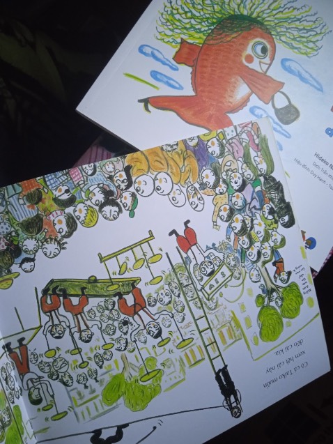 Sách đẹp hình vẽ rõ ràng câu chữ đơn giản cho các bạn dưới 3t