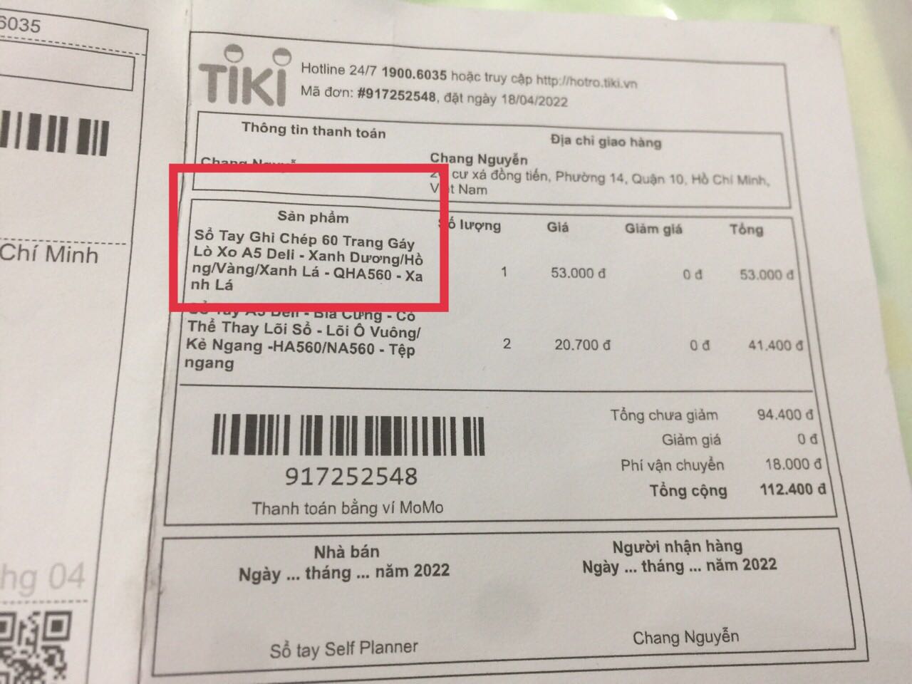 Đặt A5 lại giao B5. Ruột A5 sao gắn B5 ????