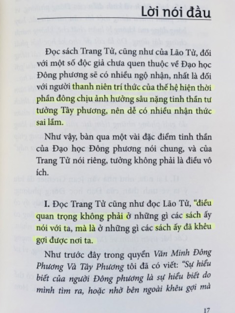 Chúng ta thường đi tìm cái mình không biết mà quên tìm cái mình đã biết...
Đọc không không được mà phải thực hành. Như người xuống bơi lội trong dòng sông để thí nghiệm cái chảy của dòng sông, chứ không nên là người đứng trên dòng sông mà xem mà xét.