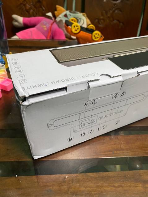 Ngoại hình vỏ gỗ đẹp,  *** âm thanh nghe ổn , công suất loa k lớn lắm vì giá rẻ như vậy thì là ổn