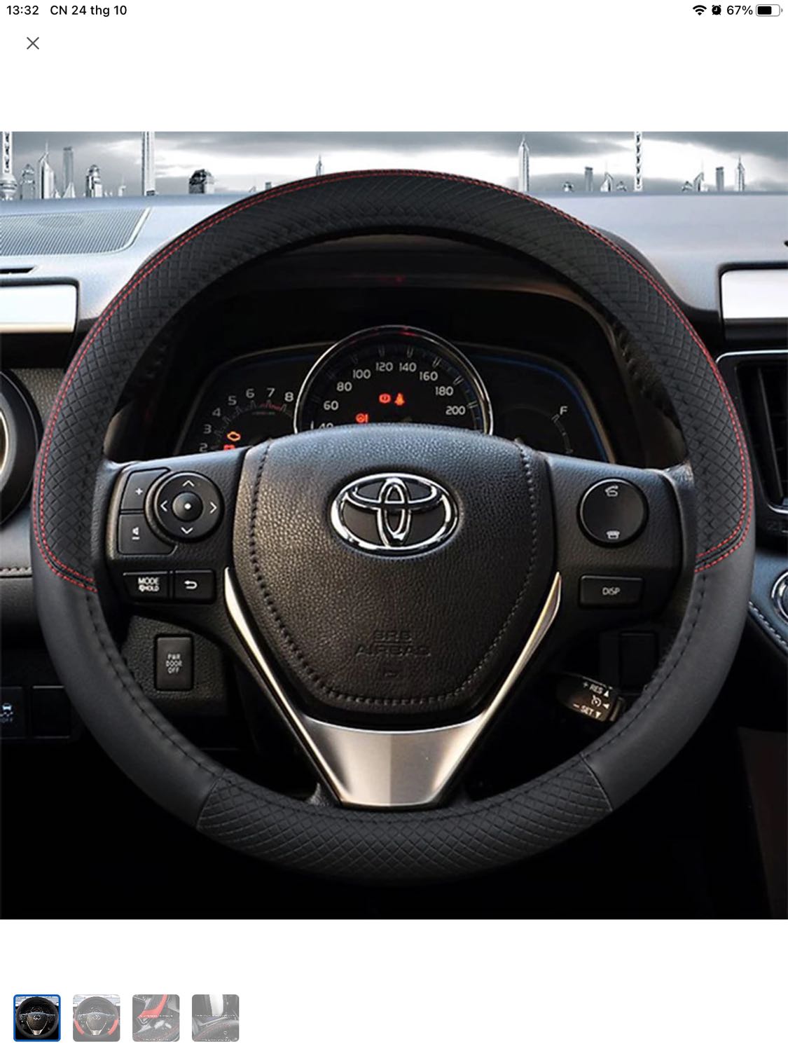 Sản phẩm bọc lên rất đẹp, trông rất bền, mình mua lúc sale 70k, hnay quay lại đánh giá thấy tận hơn 400k @@, mua đc rẻ nên rất thích