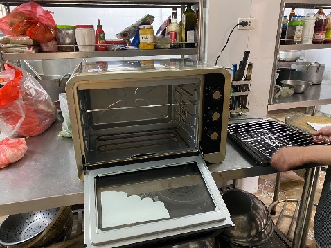 Mua cho nhà bếp xài ok, cho cá to vào thì ko đủ dài