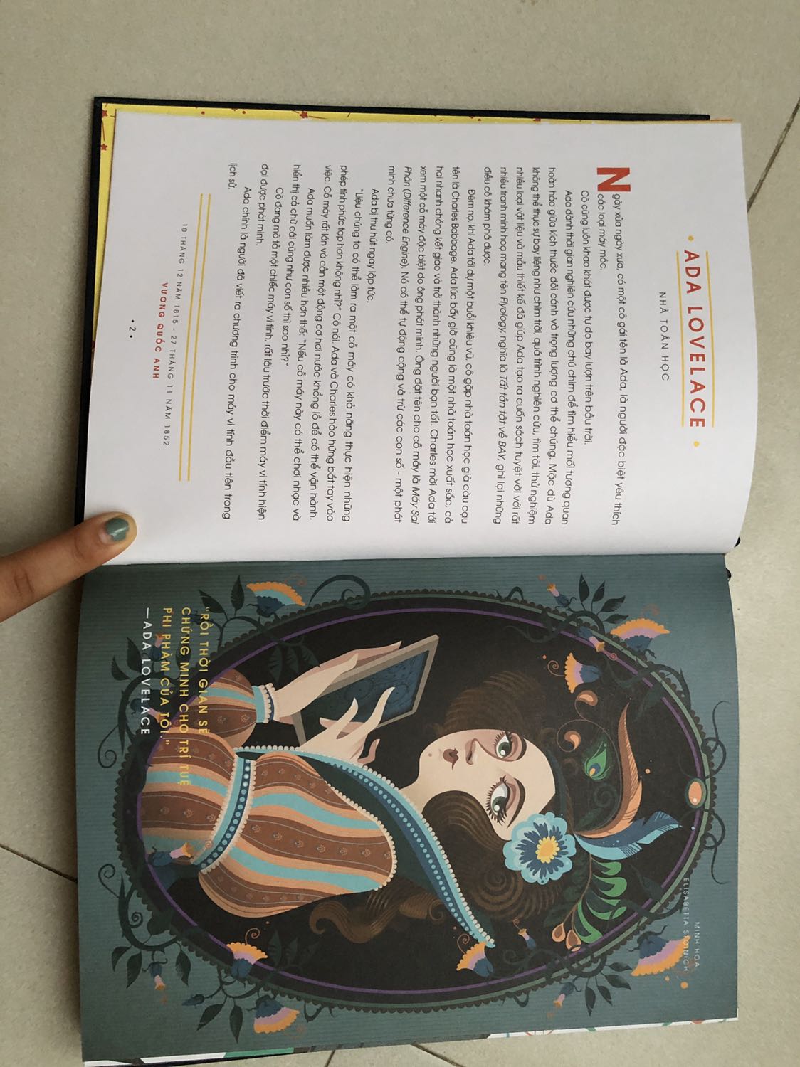 Một cuốn sách dễ thương, rất truyền cảm hứng. Đây là cuốn sách không chỉ dành cho độc giả nhí mà còn dành cho cả người lớn nữa.
Ngoại hình của cuốn sách này rất đẹp và bắt mắt, những bức chân dung rất sống động và thu hút.