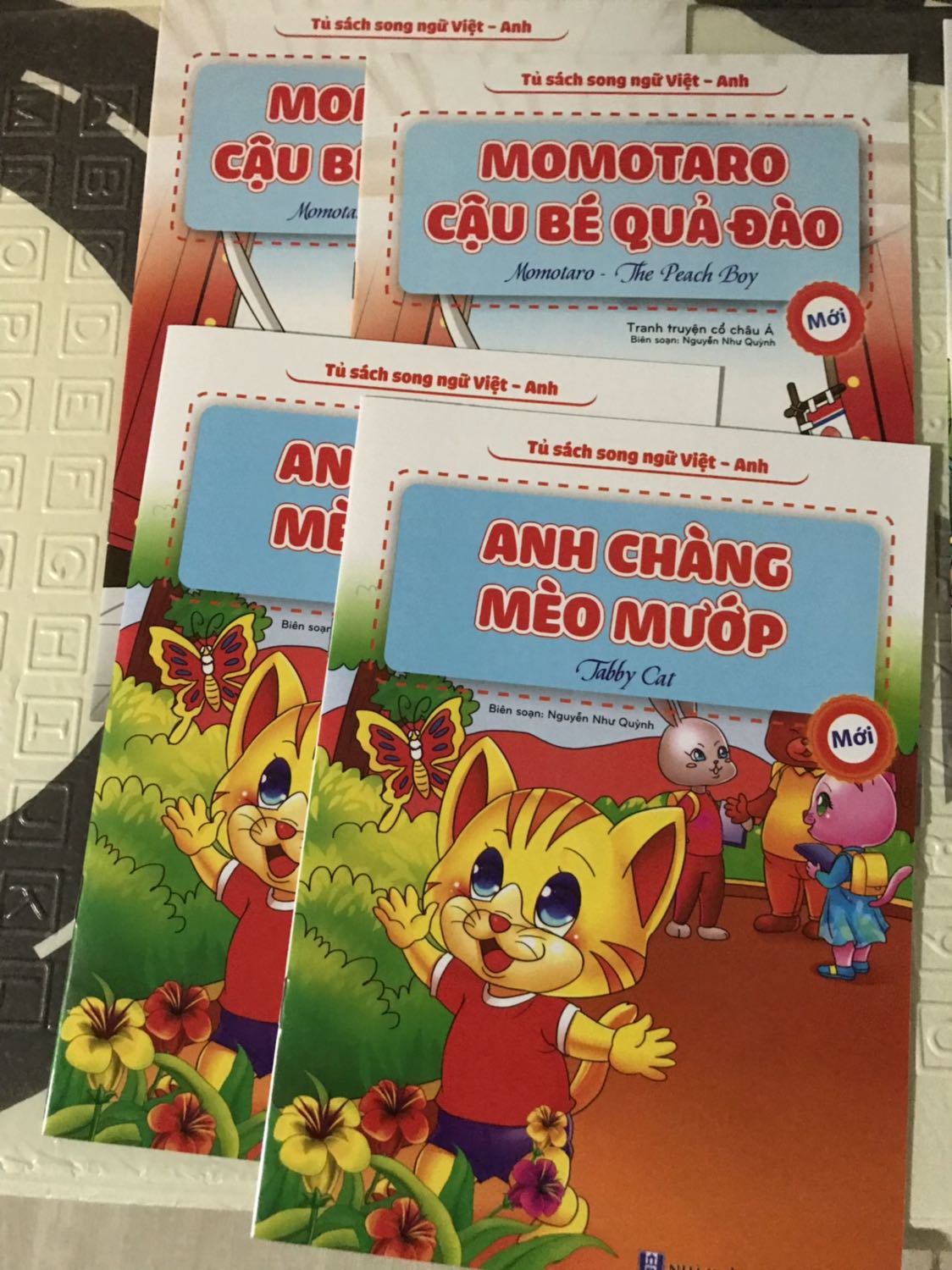 Sách mới, đẹp. Mua sale còn 100k/bộ. Bộ của mình có 2 tựa sách trùng nhưng ko sao. Hy vọng shop soạn hàng kỹ hơn.

Đọc qua truyện Tấm Cám thấy thích đoạn kết, không còn dã man như truyện gốc ngày xưa. :D