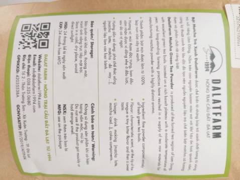 Thấy bảo 100% nguyên chất thì mua thôi chứ mình không phải chuyên gia bột trà xanh. Mùi thơm nhẹ.
