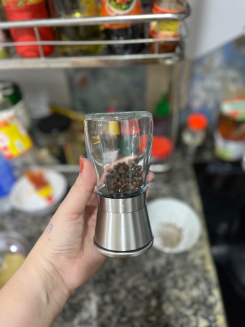Xem đánh giá trên tiki để mua hàng,chưa bao giờ thất vọng. Do chưa biết cách điều xây hạt tiêu hơi to tí