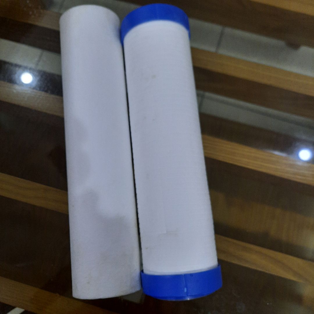 Lọc số 1 thiếu nắp chụp 2 đầu, lại dài hơn nên không gắn được