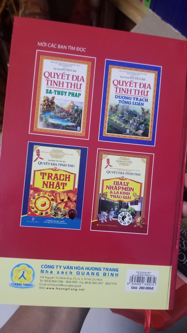 sản phẩm đẹp như hình, giao hàng tương đối nhanh, nội dung hữu ích nên sưu tầm, gần đủ bộ quyết địa tinh thư