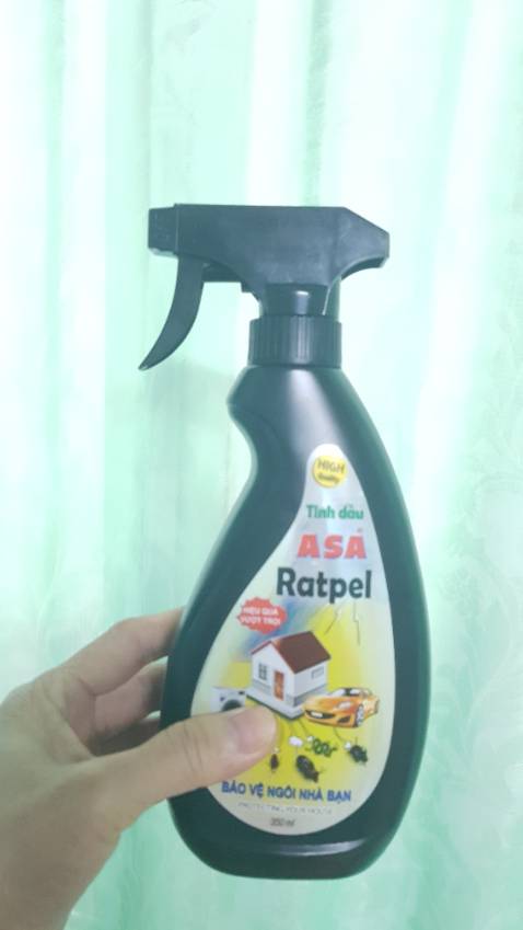 Nhà mình chuột hay lên bàn thờ ăn bông cúng,mình xịt chung quanh bình bông,sáng dậy thấy bình bông nguyên vẹn,nói chung có hiệu quả