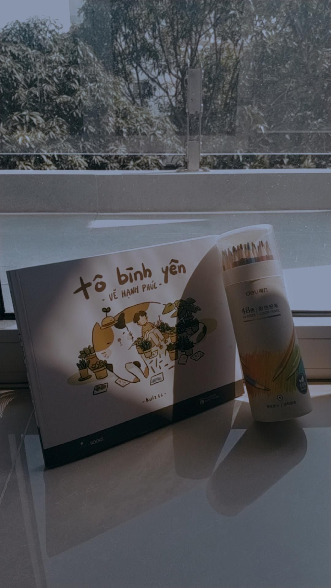 màu này mình mua về để tô quyển "Tô hình yên vẽ hạnh phúc". Màu được tặng kèm gọt chì nên cũng khá ok đối với mức giá 90k/48 cây. Màu thì mình ch *** nên cũng ko biết chất lượng ra sao. Có điều cốc đựng màu hơi dơ nhưng ko sao. Giao hàng nhanh !