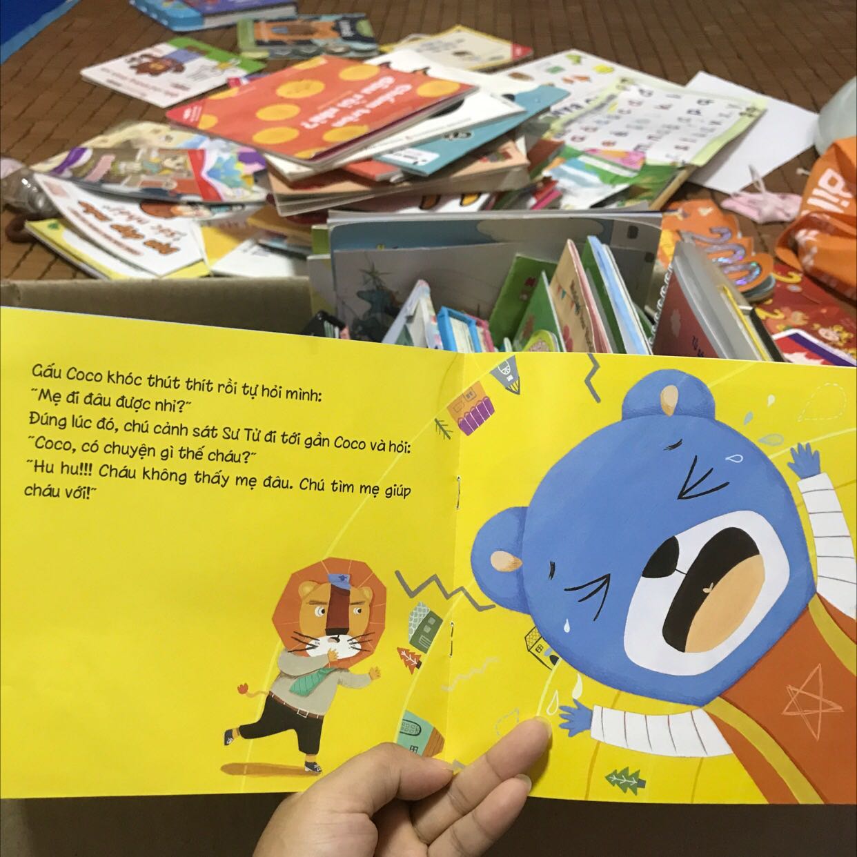 Sách in màu đẹp. Nội dung đơn giản gần gũi. Bé đọc xong hiểu và nghe lời ngay.