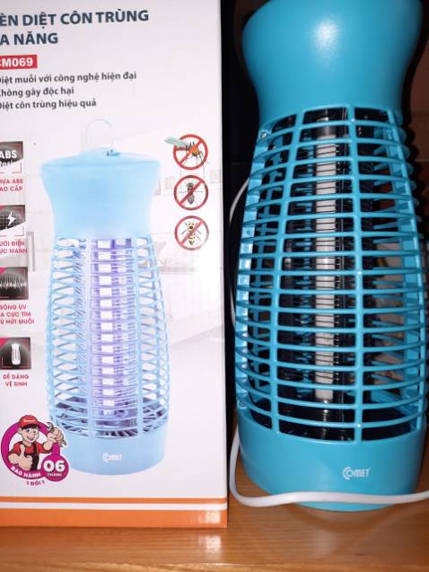 Đã nhận hàng, hàng giao rất nhanh, nhân viên nhiệt tình. Đã dùng thử, chưa thấy đèn bắt được muỗi, nhưng bắt được côn trùng nhỏ. Quan sát tiếp xem muỗi có dính không