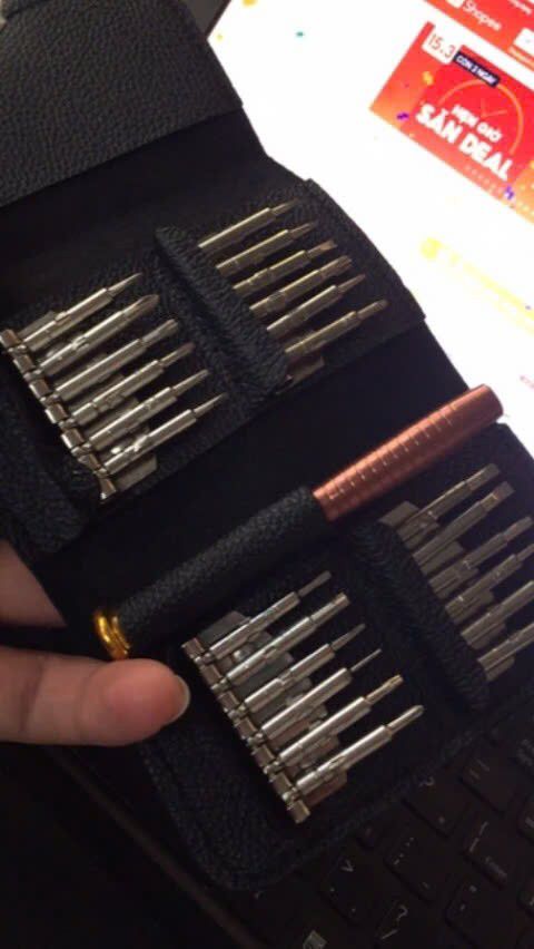 Vặn mạnh mà không tuôn răng độ hoàn thiện cũng khá tốt nam châm hít khá chắc, rất hài lòng nha