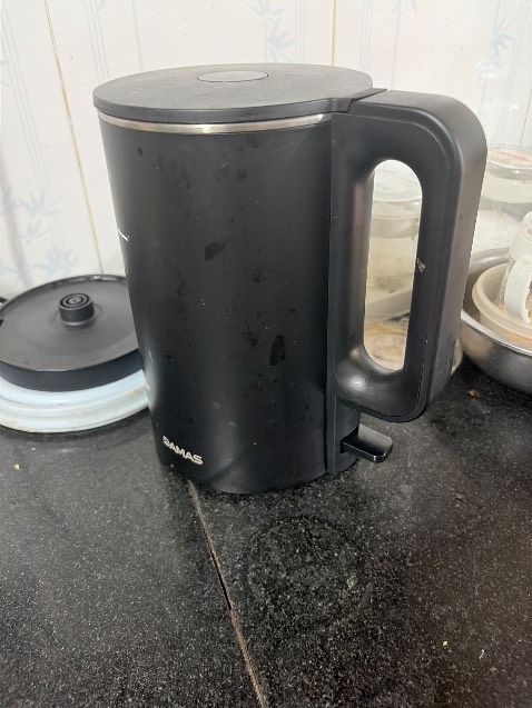 inox của bình mới sài 2 tháng thì gỉ nhẹ