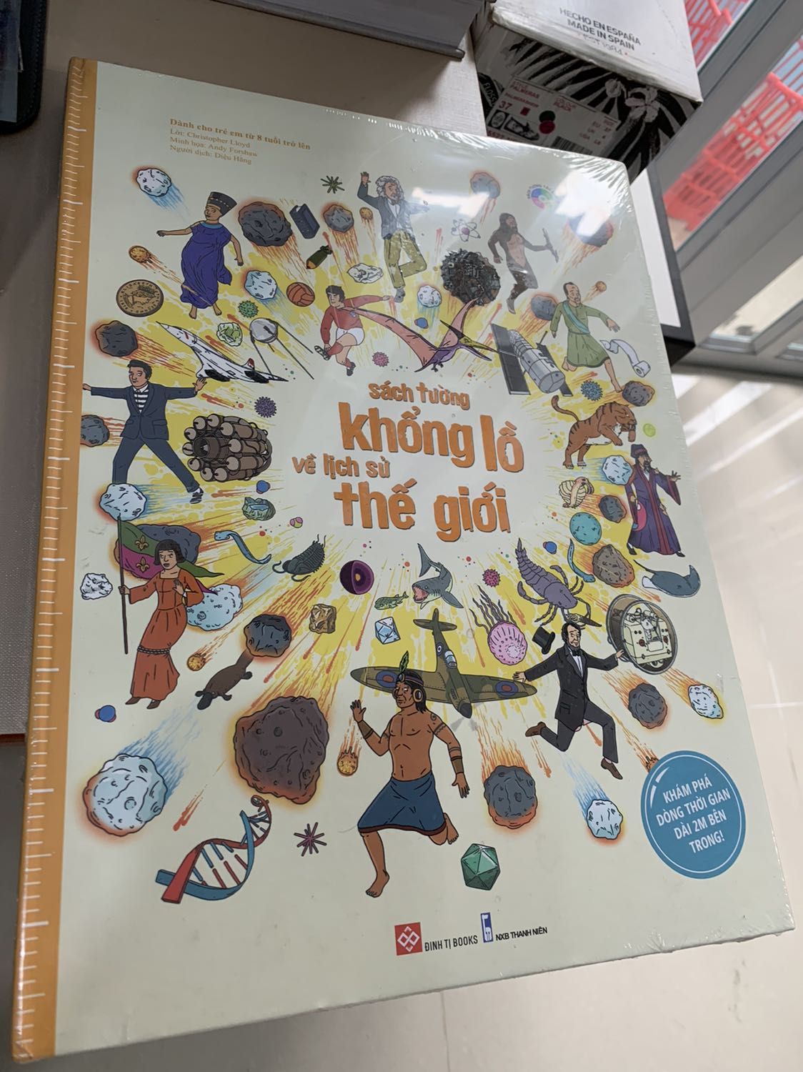 Khổ lớn bọc nilon sạch sẽ phù hợp làm quà tặng cho các bé