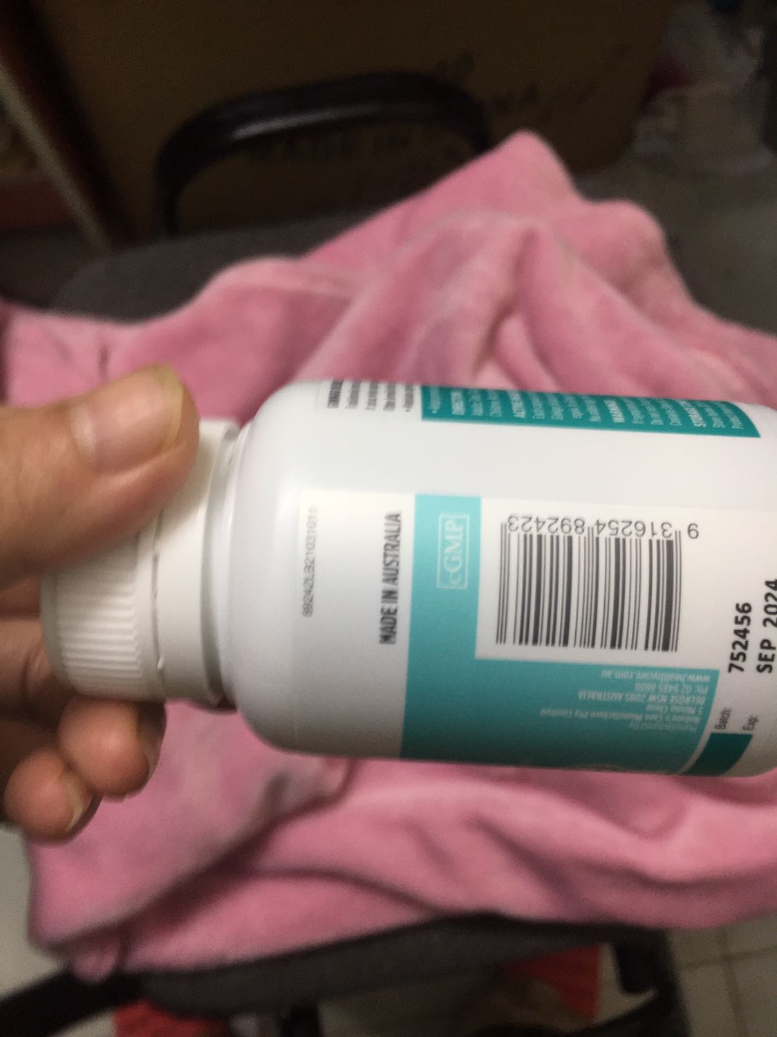 Chuẩn hàng Úc. Mình dùng hàng này nhiều rồi. Rất hiệu quả. Nên mua nhé mọi người