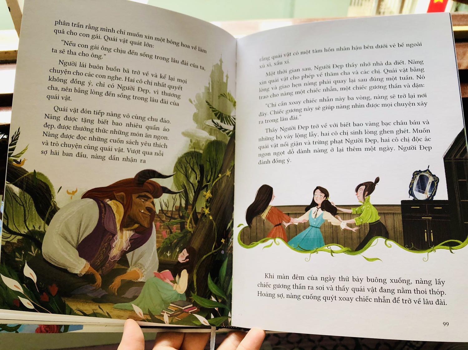 Tiki giao siêu nhanh. Truyện đẹp, dày dặn, hình vẽ rực rỡ nhiều màu sắc. Xứng đáng với giá tiền.