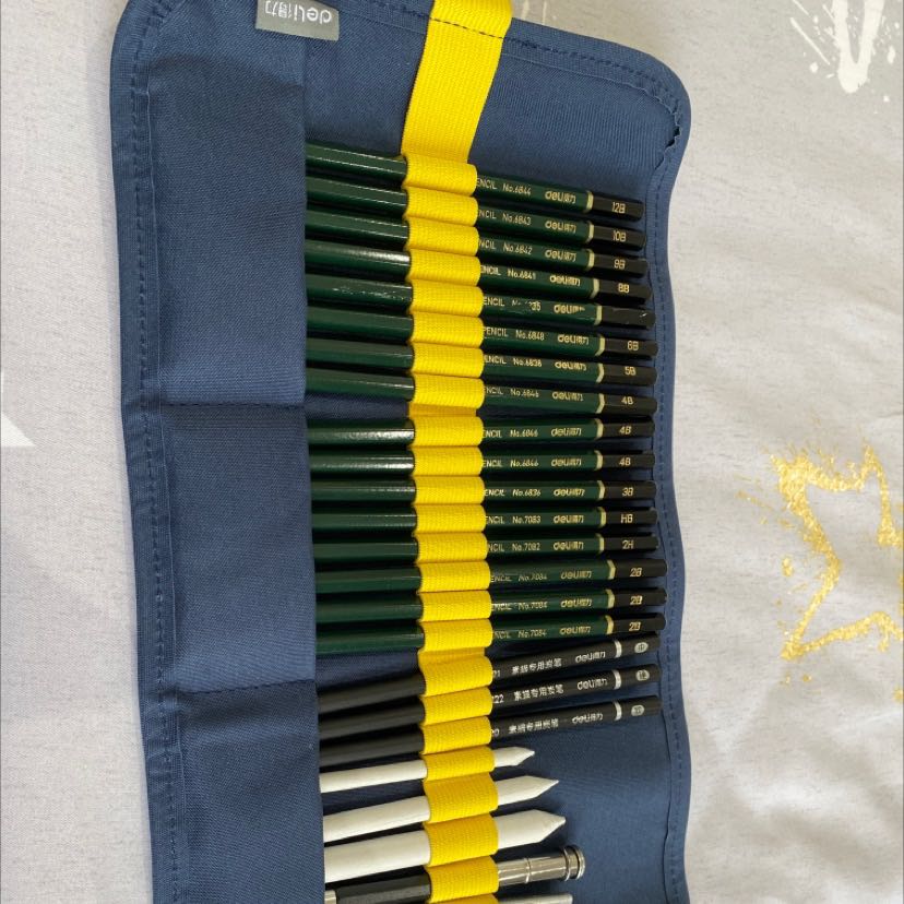 Đóng gói kỹ. Một cây bút chì bị lỗi. Sản phẩm nhận đúng mô tả. Không chuyên dùng nên không biết rõ chất lượng. Ý kiến cá nhân sản phẩm tốt.