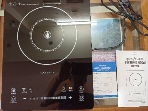 Đóng gói cẩn thận hàng đúng quảng cáo có giấy bảo hành đầy đủ nhưng nấu lúc tắt hiện chữ HOR quạt quay 15 phút chưa tắt. Cần liên hệ chủ shop tư vấn lại hoặc đổi trả. Đóng gói cẩn thận hàng đúng quảng cáo có giấy bảo hành đầy đủ nhưng nấu lúc tắt hiện chữ HOR quạt quay 15 phút chưa tắt. Cần liên hệ chủ shop tư vấn lại hoặc đổi trả.