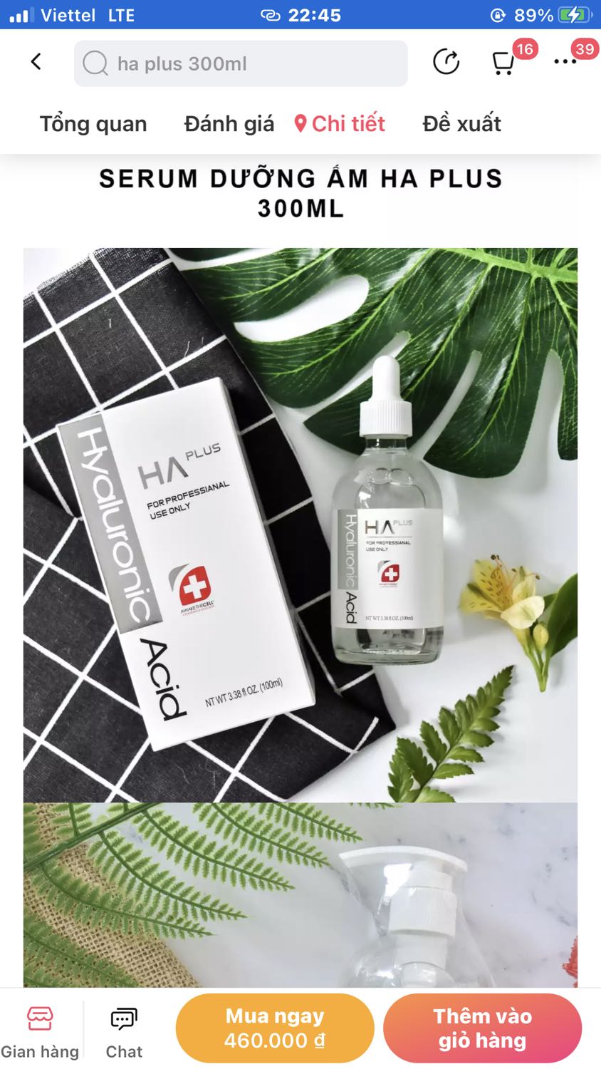 Sao shop chỉ gửi chai  serum mà k có hộp như hình này nhỉ, và cần có phần hướng dẫn sử dụng chi tiết nữa.
  Mới dùng thấy tinh chất cũng tốt nhưng nếu hiệu quả sẽ đánh giá 5 sao nhe