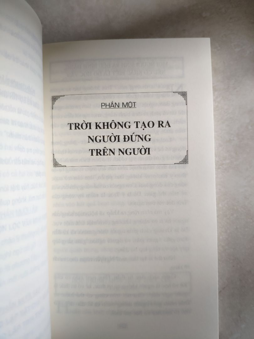 Không có người trên người, không có người dưới người. Tất cả là do sự học mà ra
Về Giao hàng: Giao hàng nhanh
Về đóng gói: Tiki luôn tuyệt vời, gói đẹp
Về chất lượng sách: Tuyệt vời ông mặt trời
Về nội dung sách: toàn những tác phẩm bán chạy toàn cầu thì chất lượng không phải bàn.
Về giá cả: rẻ không tưởng
Xin cảm ơn TIKI ❤️❤️❤️ Không có người trên người, không có người dưới người. Tất cả là do sự học mà ra
Về Giao hàng: Giao hàng nhanh
Về đóng gói: Tiki luôn tuyệt vời, gói đẹp
Về chất lượng sách: Tuyệt vời ông mặt trời
Về nội dung sách: toàn những tác phẩm bán chạy toàn cầu thì chất lượng không phải bàn.
Về giá cả: rẻ không tưởng
Xin cảm ơn TIKI ❤️❤️❤️