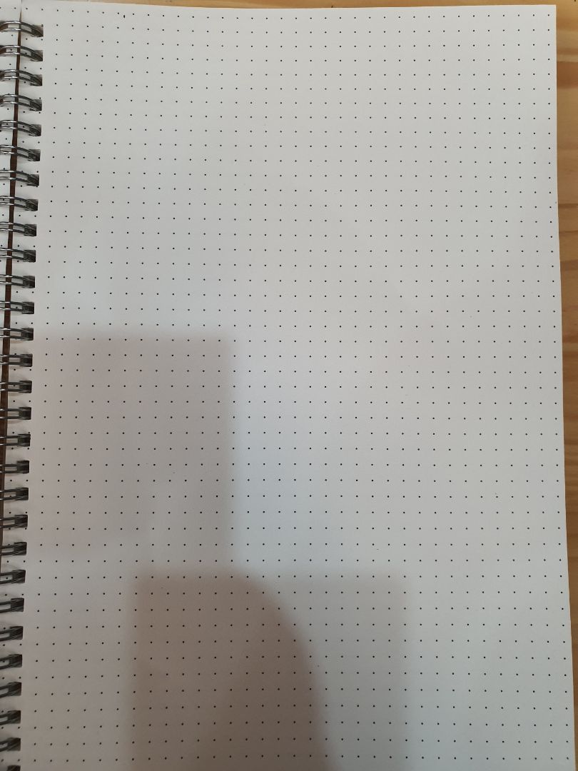 Sổ giao không đúng với đơn đặt hàng. Tôi đặt sổ kẻ ô vuông (kẻ caro) nhưng lại giao sổ chấm bi như thế này.