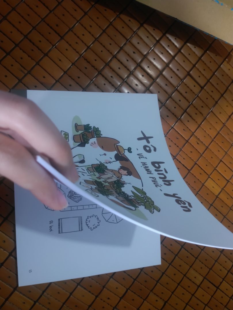 Đóng gói kĩ lưỡng, giấy đẹp, không bị cong góc sách