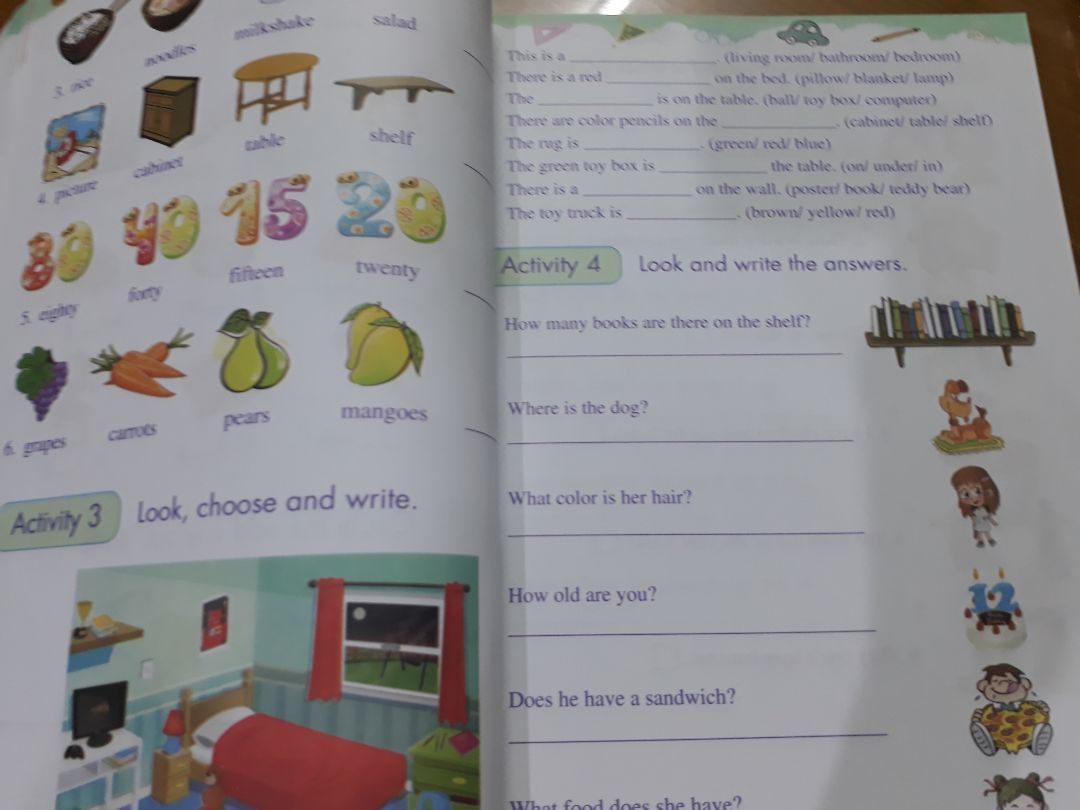 Sách rất đẹp. Hình ảnh, màu sắc sinh động. Bài tập thú vị. Phông chữ rõ ràng, dễ đọc.