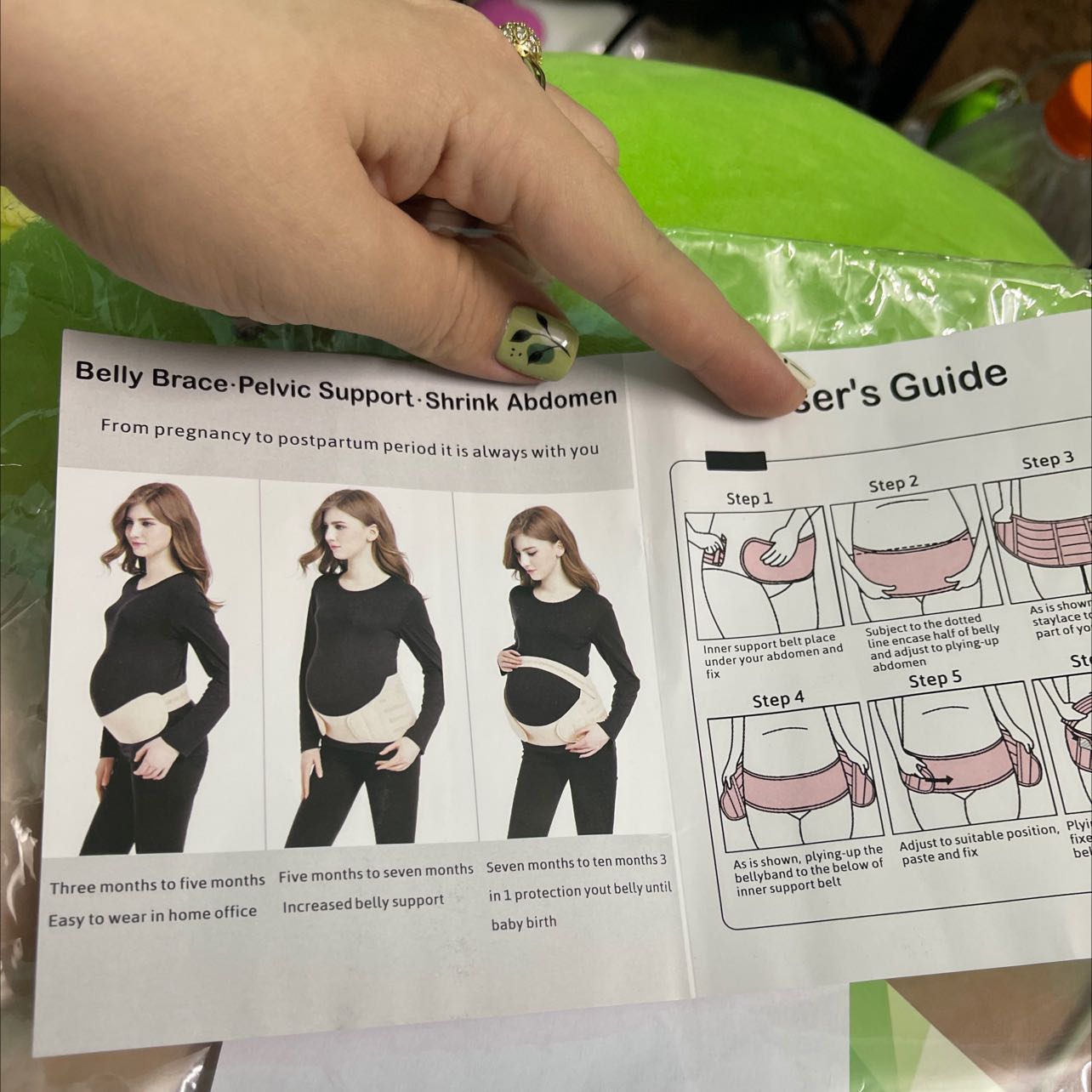 Dễ dùng dễ sử dụng nha, mà có điều size hơi lớn so với bụng bầu 7 tháng của mình
Shop tư vấn nhiệt tình