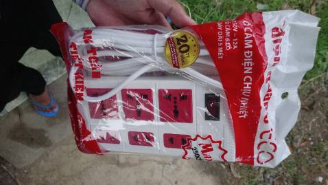 Sản phẩm đúng mô tả, các ổ cắm đều hoạt động tốt