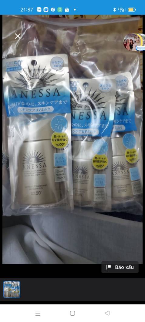 Mình dùng anessa từ lâu rồi nên phải canh sale để mua liền. Chất kem công nhận rất thích, xài lên da mướt rượt mà chống nắng bao đỉnh nha.
Tiki đóng gói cẩn thận sẽ ủng hộ nhiệt tình nè Mình dùng anessa từ lâu rồi nên phải canh sale để mua liền. Chất kem công nhận rất thích, xài lên da mướt rượt mà chống nắng bao đỉnh nha.
Tiki đóng gói cẩn thận sẽ ủng hộ nhiệt tình nè