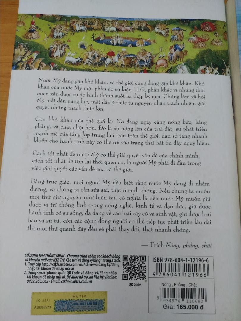 Rất đáng đọc và nên đọc càng sớm càng tốt nếu bạn  muốn hiểu thêm về những gì đã và đang diễn ra trên thế giới. Sách nhẹ, dễ dùng; chất lượng in ấn, dịch thuật tốt.