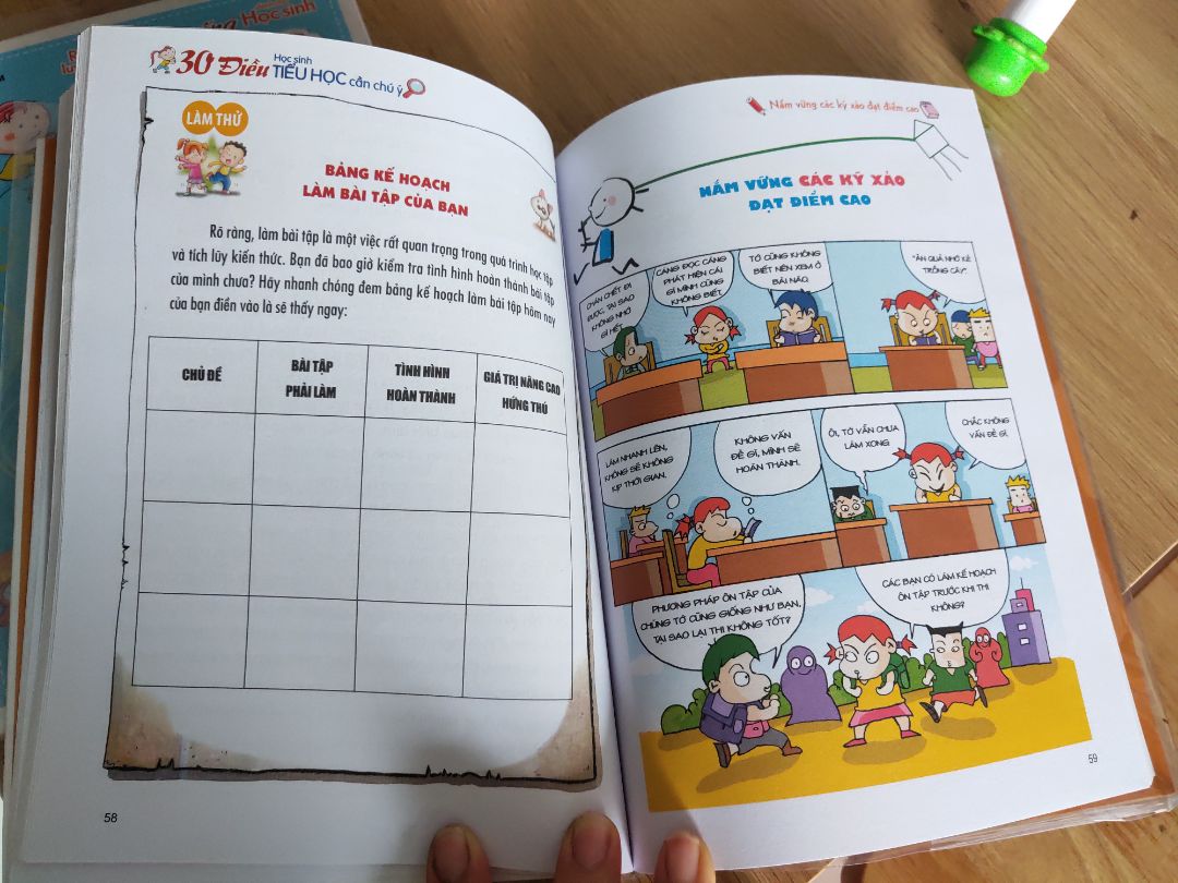 Sách bìa và chất lượng giấy đẹp, nội dung tốt và ý nghĩa, có bài nhiều chữ nên phụ huynh chọn lúc tâm trạng tốt để đọc ? nếu bé tự đọc được thì quá tốt, con mình lớp 1 nên mình đọc cho bé nghe, rất hữu ích các bạn ạ, nên mua.