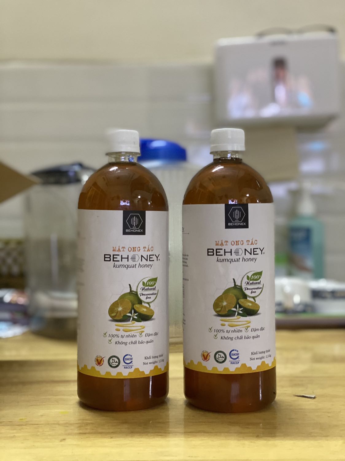 Đã mua SP của Behonex nhiều lần. Mật ong ? tắc rất ngon , uống với nước ấm vào buổi sáng giúp detox và giảm cân ! ??