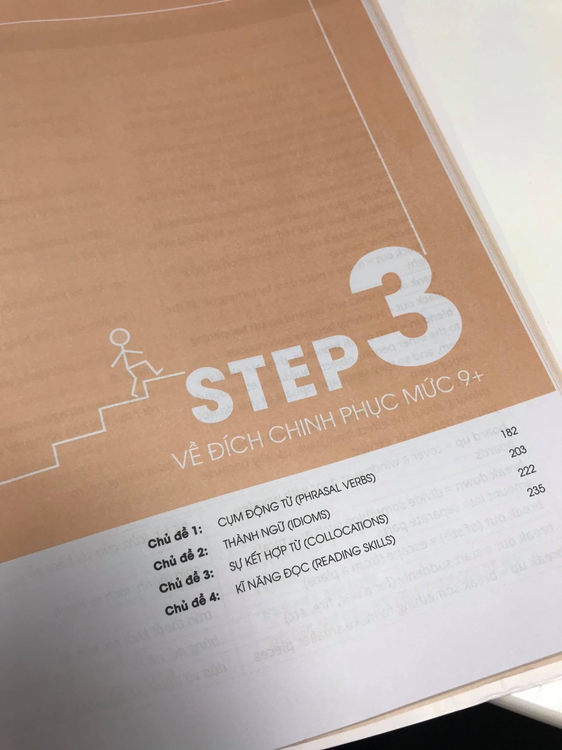 Mình mua 3step Anh và nhận được sach thì bất ngờ vì sách khá to . Điều quan trọng là sách chia ra các chuyên đề, theo lộ trình có giải chi tiết nên cực phù hợp với đứa mất gốc muốn học ôn thi như mình. May mà mình biết đến sách sớm. Mình sẽ cố gắng dồn tiền để mua 3 step toán văn!